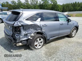 2023 Kia Sorento LX with VIN 5XYRG4LC7PG198127, listed as a Copart auction lot 58632495 with 39,551 mi miles and Salvage title. Bid and sale history available at DreamBid. Image 3.