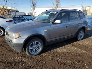 2005 BMW X3 3.0i with VIN WBXPA93425WA31985, listed as a Copart auction lot 46580035 with 375,558 mi miles and Clean Title. Bid and sale history available at carsss.com. Image 1.