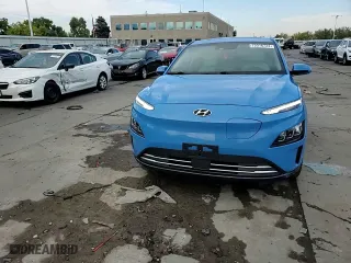 2022 Hyundai Kona Electric Limited with VIN KM8K53AG9NU150739, listed as a Copart auction lot 75516734 with 68,055 mi miles and Clean Title. Bid and sale history available at carsss.com. Image 14.