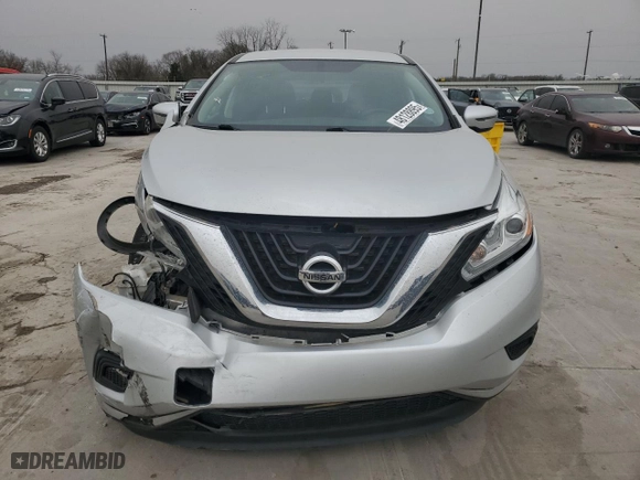 2016 Nissan Murano S with VIN 5N1AZ2MHXGN167898, listed as a Copart auction lot 48128895 with 83,882 mi miles and Salvage Title. Bid and sale history available at carsss.com. Image 5.
