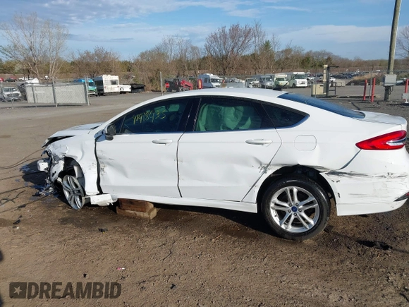 2018 Ford Fusion SE with VIN 3FA6P0H74JR278012, listed as a IAAI auction lot 41918935 with 50,969 mi miles. Bid and sale history available at carsss.com. Image 15.