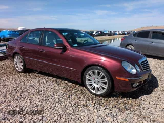 2007 Mercedes-Benz E 350 with VIN WDBUF87X87B139243, listed as a Copart auction lot 48428485 with 65,552 mi miles and Salvage Title. Bid and sale history available at DreamBid. Image 4.