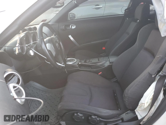 2005 Nissan 350Z Touring with VIN JN1AZ34E35M651515, listed as a Copart auction lot 45139935 with 107,963 mi miles and Salvage Title. Bid and sale history available at carsss.com. Image 7.