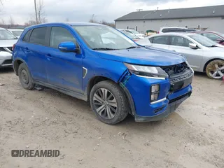 2021 Mitsubishi Outlander Sport SE with VIN JA4APVAU7MU011729, listed as a IAAI auction lot 41581967 with 78,740 mi miles. Bid and sale history available at carsss.com. Image 1.