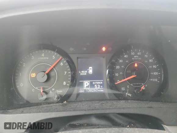 2015 Toyota Sienna LE AAS with VIN 5TDKK3DC5FS550258, listed as a Copart auction lot 58069915 with 138,260 mi miles and Salvage title. Bid and sale history available at DreamBid. Image 9.