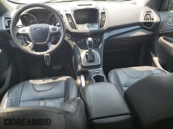 2013 Ford Escape Titanium with VIN 1FMCU0J94DUC18516, listed as a Copart auction lot 59149275 with 88,734 mi miles and Salvage title. Bid and sale history available at DreamBid. Image 8.