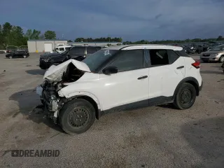 2020 Nissan Kicks S с VIN 3N1CP5BV4LL541769, выставлен на аукционе Copart как лот 51586635 с пробегом Не указан миль и Списание • Salvage title. История ставок и продаж доступна на DreamBid. Изображение 1.