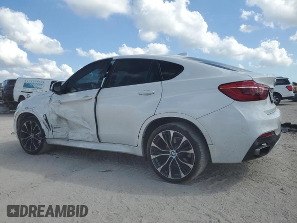 2019 BMW X6 xDrive35i with VIN 5UXKU2C5XK0Z63599, listed as a Copart auction lot 44612065 with 105,898 mi miles and Non Repairable. Bid and sale history available at carsss.com. Image 2.