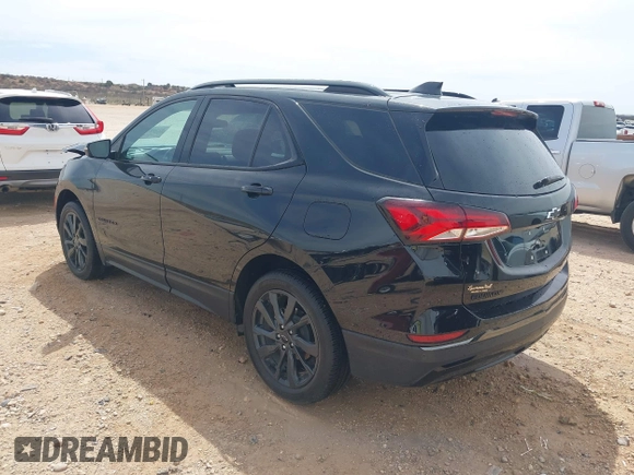 2023 Chevrolet Equinox RS z VIN 3GNAXMEG2PL136891, wystawiony jako IAAI lot #41780795 z przebiegiem 20 006 mil mil oraz . Historia ofert i sprzedaży dostępna na DreamBid. Obrazek 3.