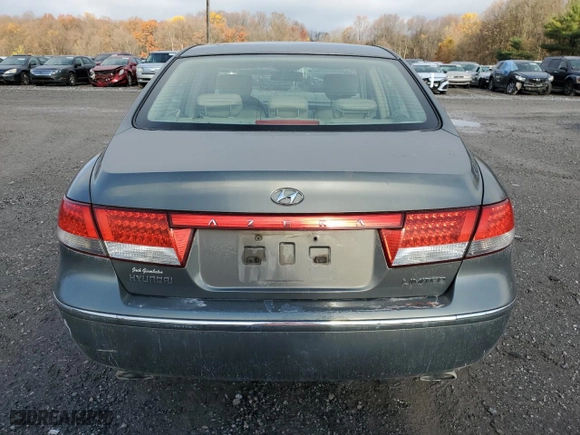 2007 Hyundai Azera SE with VIN KMHFC46F57A174411, listed as a Copart auction lot 78999364 with 131,941 mi miles and Salvage Title. Bid and sale history available at carsss.com. Image 6.