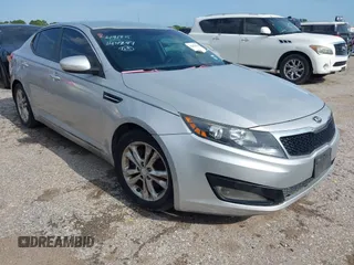 2013 Kia Optima EX with VIN 5XXGN4A76DG144899, listed as a IAAI auction lot 42479035 with 116,058 mi miles and . Bid and sale history available at DreamBid. Image 1.