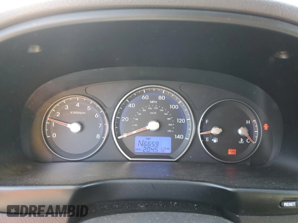 2010 Hyundai Santa Fe GLS z VIN 5NMSG3AB3AH382046, wystawiony jako Copart lot #61957455 z przebiegiem 204 512 mil mil oraz Nie do naprawy • Non repairable. Historia ofert i sprzedaży dostępna na DreamBid. Obrazek 9.