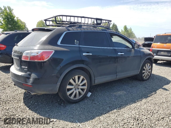2010 Mazda CX-9 Grand Touring with VIN JM3TB3MV8A0235690, listed as a Copart auction lot 60153975 with 146,736 mi miles and Salvage title. Bid and sale history available at DreamBid. Image 3.
