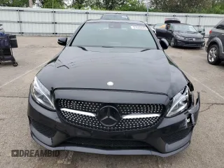 2017 Mercedes-Benz C 43 AMG with VIN 55SWF6EB3HU195318, listed as a Copart auction lot 57625645 with 67,974 mi miles and Salvage title. Bid and sale history available at DreamBid. Image 5.