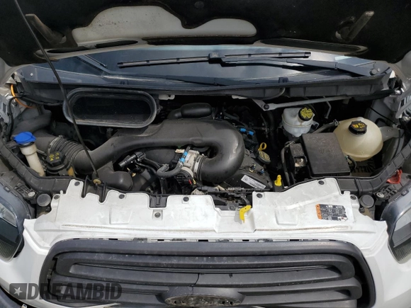 2018 Ford Transit Passenger XL z VIN 1FBAX2CM6JKA67593, wystawiony jako Copart lot #46419645 z przebiegiem 27 491 mil mil oraz Szkody całkowita. Historia ofert i sprzedaży dostępna na DreamBid. Obrazek 13.