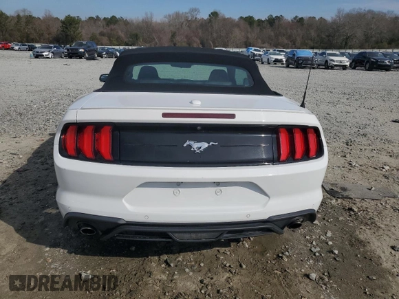 2020 Ford Mustang EcoBoost с VIN 1FATP8UH5L5137374, выставлен на аукционе Copart как лот 47212415 с пробегом 88 706 миль миль и Списание • Salvage title. История ставок и продаж доступна на DreamBid. Изображение 6.