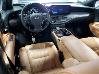 2023 Lexus LS с VIN JTHG5LGF3P5011789, выставлен на аукционе Copart как лот 48991195 с пробегом 4 054 миль миль и Списание • Salvage title. История ставок и продаж доступна на DreamBid. Изображение 8.