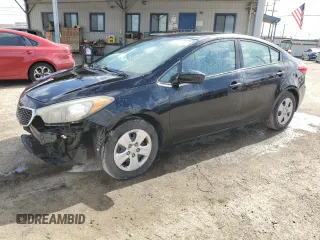2016 Kia Forte LX with VIN KNAFK4A60G5619769, listed as a Copart auction lot 51306345 with 69,031 mi miles and Salvage Title. Bid and sale history available at carsss.com. Image 1.