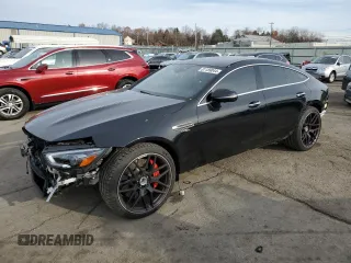 2022 Mercedes-Benz AMG GT 53 с VIN W1K7X6BB8NA049479, выставлен на аукционе Copart как лот 81189044 с пробегом 4 725 миль миль и Списание • Salvage title. История ставок и продаж доступна на DreamBid. Изображение 1.