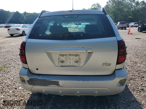 2005 Pontiac Vibe with VIN 5Y2SL63815Z402021, listed as a Copart auction lot 61993385 with 185,530 mi miles and Salvage title. Bid and sale history available at DreamBid. Image 6.