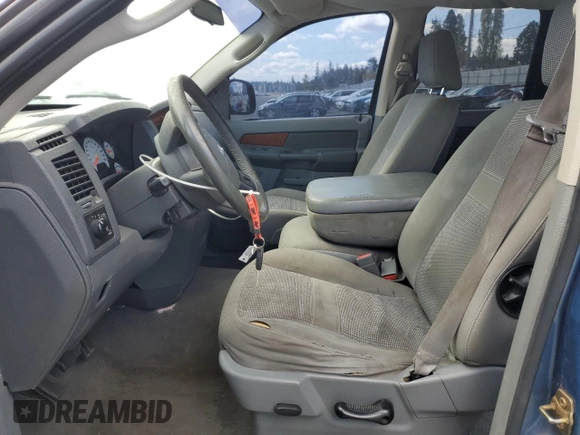 2006 Dodge 1500 SLT with VIN 1D7HA18276J183630, listed as a Copart auction lot 54014175 with 129,692 mi miles and Salvage Title. Bid and sale history available at carsss.com. Image 7.