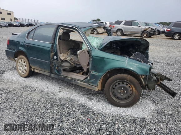 2000 Honda Civic LX with VIN 1HGEJ6671YL035216, listed as a Copart auction lot 70785494 with 0 mi miles and Non Repairable. Bid and sale history available at carsss.com. Image 4.