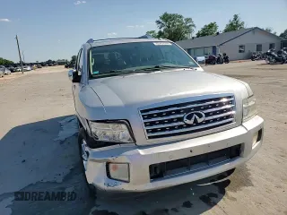 2008 Infiniti QX56 with VIN 5N3AA08C28N900030, listed as a Copart auction lot 60450244 with 198,381 mi miles and Salvage Title. Bid and sale history available at carsss.com. Image 12.