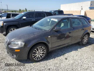 2008 Audi A3 z VIN WAUNF78PX8A030494, wystawiony jako Copart lot #56062505 z przebiegiem 120 618 mil mil oraz Szkoda całkowita • Salvage title. Historia ofert i sprzedaży dostępna na DreamBid. Obrazek 1.