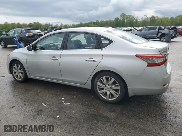 2013 Nissan Sentra SR with VIN 3N1AB7AP1DL658411, listed as a Copart auction lot 55894875 with 106,922 mi miles and Clean Title. Bid and sale history available at DreamBid. Image 2.