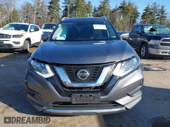 2019 Nissan Rogue SV with VIN KNMAT2MV8KP539960, listed as a IAAI auction lot 41768242 with 79,118 mi miles. Bid and sale history available at carsss.com. Image 12.