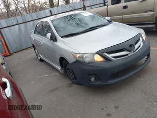 2012 Toyota Corolla L with VIN 2T1BU4EE6CC815760, listed as a IAAI auction lot 41855213 with 258,920 mi miles. Bid and sale history available at carsss.com. Image 1.