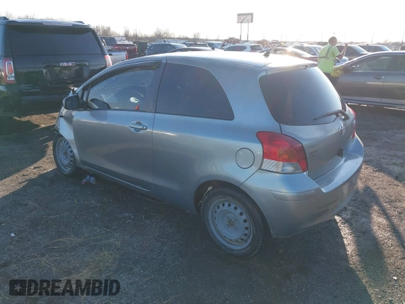 2009 Toyota Yaris with VIN JTDJT903695269078, listed as a IAAI auction lot 41431408 with 231,791 mi miles. Bid and sale history available at carsss.com. Image 3.