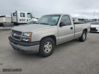 2004 Chevrolet Silverado 1500 LS with VIN 1GCEC14V04Z255175, listed as a Copart auction lot 77254964 with 0 mi miles and Salvage Title. Bid and sale history available at carsss.com. Image 1.