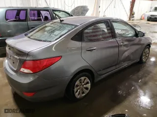 2015 Hyundai Accent GLS with VIN KMHCT4AE7FU825164, listed as a Copart auction lot 49638325 with 153,028 mi miles and Salvage Title. Bid and sale history available at carsss.com. Image 3.