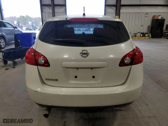 2010 Nissan Rogue S with VIN JN8AS5MT4AW028001, listed as a Copart auction lot 46110415 with 226,950 mi miles and Salvage Title. Bid and sale history available at carsss.com. Image 6.