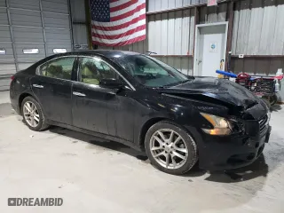 2011 Nissan Maxima 3.5 S with VIN 1N4AA5AP3BC869628, listed as a Copart auction lot 44955005 with 128,288 mi miles and Salvage Title. Bid and sale history available at carsss.com. Image 4.