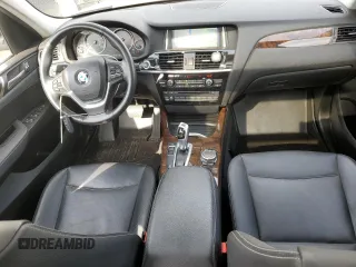 2015 BMW X3 sDrive28i with VIN 5UXWZ7C51F0M82811, listed as a Copart auction lot 49705265 with 65,816 mi miles and Salvage Title. Bid and sale history available at DreamBid. Image 8.
