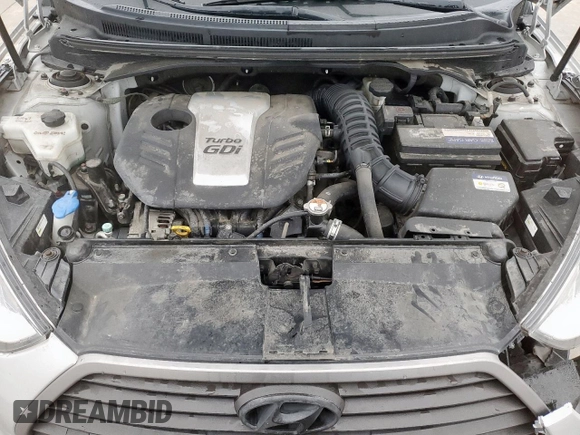 2016 Hyundai Veloster Turbo with VIN KMHTC6AE1GU293410, listed as a Copart auction lot 54422555 with 61,133 mi miles and Salvage title. Bid and sale history available at DreamBid. Image 11.