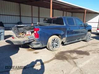 2022 Chevrolet Silverado 1500 RST with VIN 1GCUDEEDXNZ522622, listed as a IAAI auction lot 41363844 with 80,710 mi miles and . Bid and sale history available at DreamBid. Image 4.
