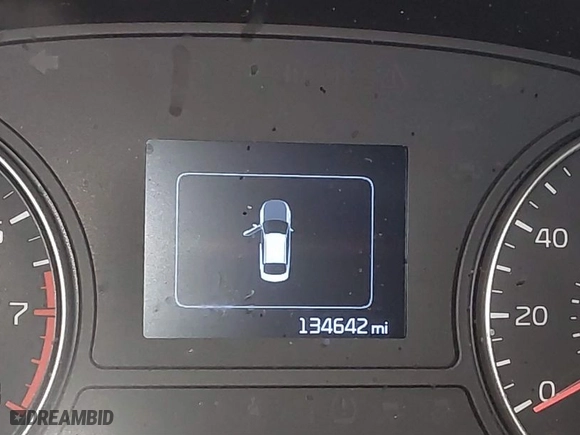 2018 Kia Optima EX with VIN 5XXGU4L30JG182878, listed as a IAAI auction lot 41733244 with 134,642 mi miles. Bid and sale history available at carsss.com. Image 16.