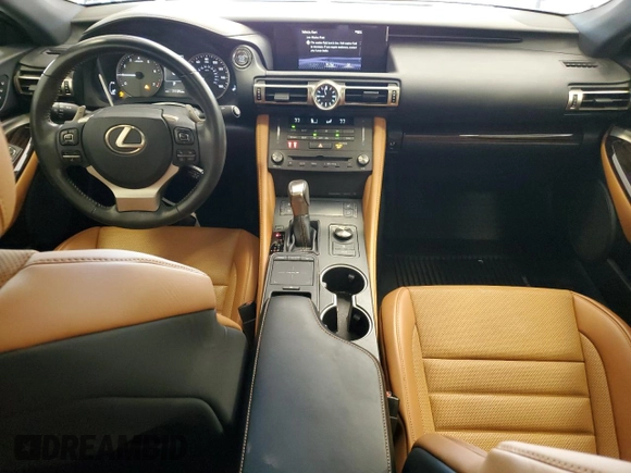 2020 Lexus RC 300 with VIN JTHD85EC0L5005814, listed as a Copart auction lot 64190475 with 71,129 mi miles and Salvage title. Bid and sale history available at DreamBid. Image 8.