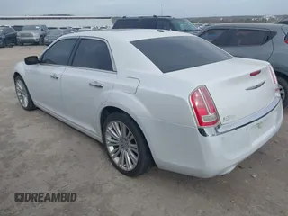 2012 Chrysler 300 with VIN 2C3CCAET1CH253300, listed as a IAAI auction lot 41827997 with 193,298 mi miles. Bid and sale history available at carsss.com. Image 3.