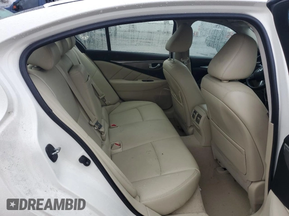2017 Infiniti Q50 2.0t Premium with VIN JN1CV7AR1HM681670, listed as a Copart auction lot 51450165 with 87,020 mi miles and Salvage Title. Bid and sale history available at carsss.com. Image 11.