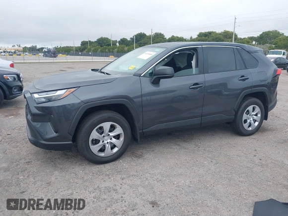 2025 Toyota RAV4 LE with VIN 2T3H1RFV9SW368568, listed as a IAAI auction lot 41330480 with 1,061 mi miles. Bid and sale history available at carsss.com. Image 17.