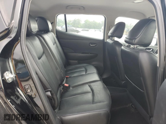 2013 Nissan LEAF SV with VIN 1N4AZ0CP1DC408729, listed as a Copart auction lot 57036265 with 72,881 mi miles and Salvage title. Bid and sale history available at DreamBid. Image 10.