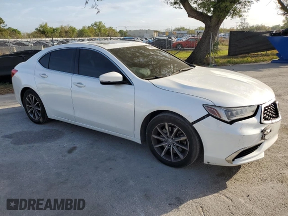 2020 Acura TLX with VIN 19UUB1F35LA001437, listed as a Copart auction lot 47589375 with 118,679 mi miles and Salvage Title. Bid and sale history available at carsss.com. Image 4.