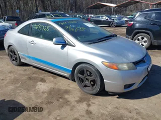 2008 Honda Civic Cpe EX-L with VIN 2HGFG12998H501422, listed as a IAAI auction lot 41645328 with 231,418 mi miles. Bid and sale history available at carsss.com. Image 1.