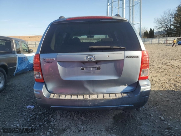 2008 Hyundai Entourage GLS with VIN KNDMC233486049592, listed as a Copart auction lot 47755765 with 201,802 mi miles and Salvage Title. Bid and sale history available at carsss.com. Image 6.