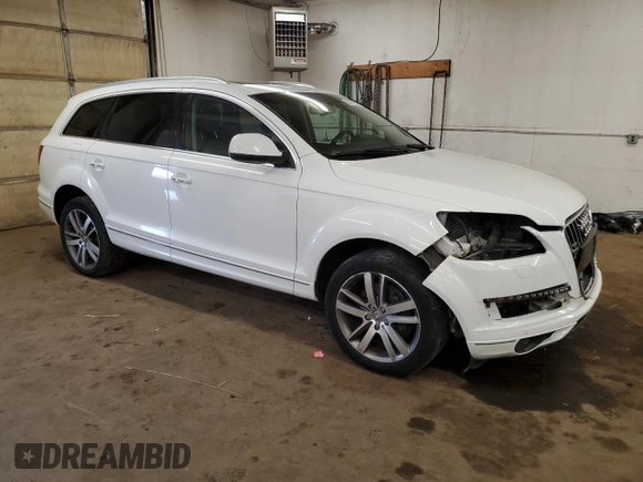 2014 Audi Q7 3.0L TDI Prestige with VIN WA1VMAFEXED000746, listed as a Copart auction lot 88471025 with 169,679 mi miles and Salvage Title. Bid and sale history available at carsss.com. Image 4.