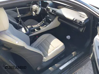 2015 Lexus RC 350 F Sport with VIN JTHHE5BC3F5004742, listed as a IAAI auction lot 42235743 with 108,388 mi miles and . Bid and sale history available at DreamBid. Image 5.